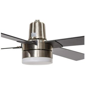 Resim Alsanfan Pilot Gri Motorlu Siyah Kanatlı Tavan Vantilatörü 