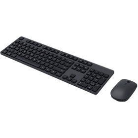 Resim Xiaomi 2.4ghz Kablosuz Klavye Ve Mouse Seti Siyah 