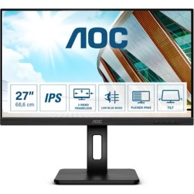 Resim 27 Aoc Q27P2Q IPS 4ms 75MHZ 1xvga 1xhdmı 1xdp 1xdvı 2k Qhd 2560X1440 Hoparlör Yükseklik Ayarı Pıvot Vesa Siyah 