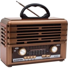 Resim Everton RT-812 Bluetooth-USB-SD-FM Nostaljik Radyo 