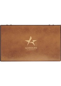 Resim AC&Co / Altınyıldız Classics Erkek Kahverengı Kemer - Kartlık Aksesuar Set Kahverengı 