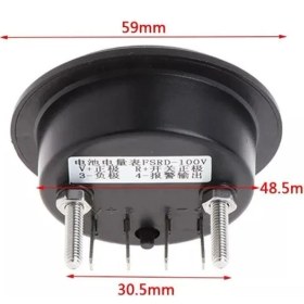 Resim Motorobit FSRD-100 10-100V Akü - Lityum Pil Voltaj Göstergesi 