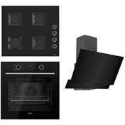 Resim Fryart SS Serisi Siyah Ankastre Set (SS205 - XE63CS - D063) Ferre