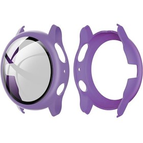 Resim Monyee "samsung Galaxy Uyumlu Watch Active 2 44mm İçin Tam Koruma Kılıfı - Ultra İnce Pc Kasa Ve Temperli Cam Ekran Koruyucu" 
