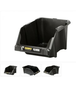 Resim Mano Avadanlık S-20 Siyah Renk Malzeme Kutusu Civata Kutusu 25 cm 