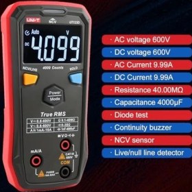 Resim SDT Group UT123D Rms Akıllı Dijital Multimetre 