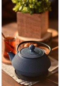 Resim Bambum Linden - Sümbül Döküm Demlik 300 Ml Gök Mavi 