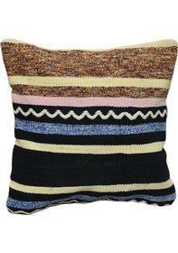 Resim Zehra Abla Halı Yeni El Dokuma Dekoratif Kilim Kırlent Yastık Kılıfı 6098 