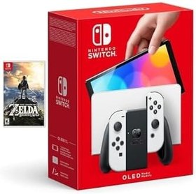 Resim Nintendo Switch 64 Gb Konsol Oled Model + Zelda Switch Oyun 
