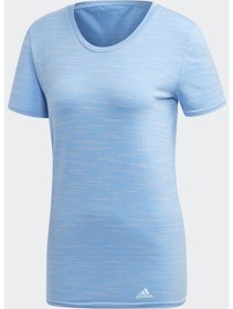 Resim adidas 25/7 Tee Code W Mavi Kadın T-Shirt 