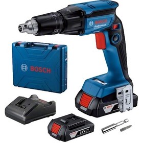 Resim Bosch 06019K7020 Professional GTB 185-LI 2 AH Çift Akülü Alçıpan Vidalama 