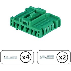 Resim Stop Soketi Yeşil 6 Pin Kablosuz 