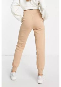 Resim Nike Swoosh Fleece Joggers Brown Şardonlu Bol Kesim, Yüksek Belli Kadın Eşofman Altı Sütlü Kahve 