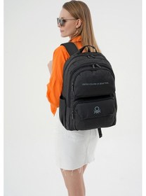 Resim Unıted Colors Of Benetton Unisex Sırt Çantası 20940 Siyah 
