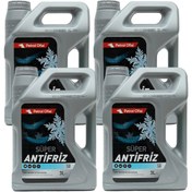 Resim Petrol Ofisi Konsantre Süper Antifriz Yeşil 3 Litre X 4 Adet 