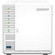 Resim Qnap TS-364-8G010 8 GB RAM 2x10 TB HDD RAID(0) NAS Depolama Ünitesi 