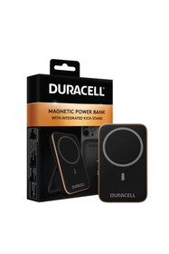 Resim Duracell 5.000mAh Magsafe Wireless Powerbank 18W ( Stand Özellikli ) - Siyah 