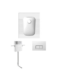 Resim Seramiksan Delta Hela Taşı + VitrA Gömme Rezervuar 