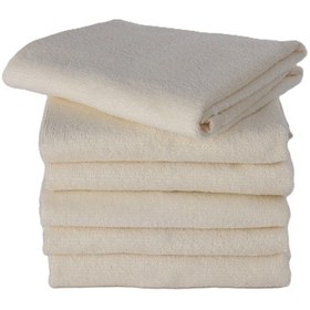 Resim 6 Adet Mutfak Havlusu El Yüz Havlusu Krem 