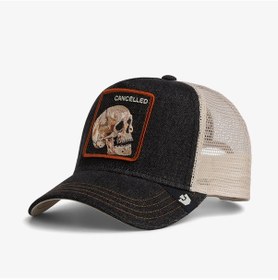 Resim Goorin Bros Denim Skull Unisex Lacivert Şapka 101-2959 