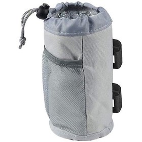 Resim Bisiklet Su Bardak Tutucu Bebek Arabası Askılı Şişe Çantası Gri Gri Gri 