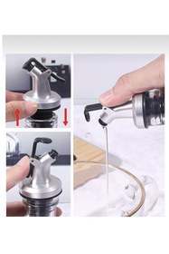 Resim Pembelia Life Yağdanlık Kapağı 3Adet Damlatmaz Başlık Yağlık Sızdırmaz Damlatmaz Kapak 