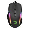 Resim Gamepower Icarus RGP 10.000 DPI USB Siyah Oyuncu Faresi 