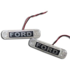 Resim AHMET OTOMOTİV 5 ADET Marka Yazılı Parmak Led Frd Beyaz 12v-24v 