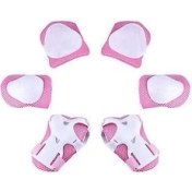 Resim Xinhang Çocuklar Için Koruyucu Dişli Seti Diz Pedleri 3-14 Yıl Toddler Diz (Pembe) (Yurt Dışından) 