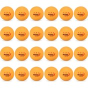 Resim Yaozixa 24 Adet 3-yıldızlı Antrenman Tenis Topu, İyi Zıplama, Plastik, Eğitim/spor Okulları İçin, Turuncu 