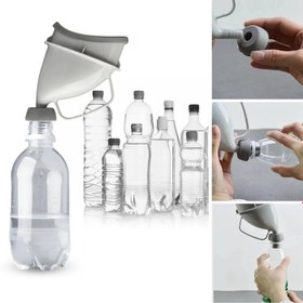 Resim Unisex Taşınabilir Hijjenik Seyahat Tuvalet Aparatı Seyahat Tuvalet Hunisi 