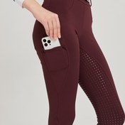 Resim Yüksek Kaliteli Profesyonel Kadın At Biniciliği Pantolonu, Yüksek Elastiklik ve Aşınmaya Dayanıklı At Spor Pantolonu, Silikon Anti-Slip Özelliklerle, At Giyim ve Ekipmanları (Kemer Dahil Değildir) 