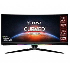 Resim MSI 37.5" OPTIX MEG381CQR PLUS 175Hz 1ms HDMI DP USB 3.2 HDR 600 WQHD G-Sync Ultimate Gaming Monitör 