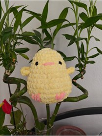 Resim KREATİF TASARIM Pofuduk Civciv Amigurumi 