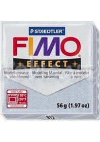 Resim Fimo Effect Polimer Kil 57G No 812 Glitter Silver 