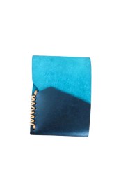 Resim Sumerian Leather Craft Pueblo Deri Kartlık Düz Siyah Siyah 