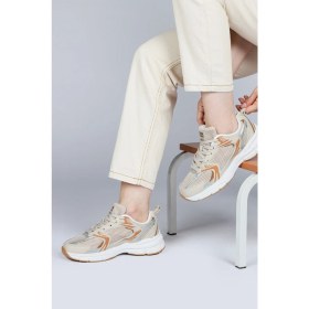 Resim Jump 28712 Bej Kadın Sneaker Günlük Spor Ayakkabı 