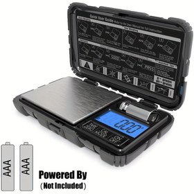 Resim 0.01g Hassasiyetli Dijital Tartı, Sentetik Taşlar, Altın, Gümüş, Toz ve Takılar için Elektronik Cep Tartısı, Mavi Arka Aydınlatmalı LCD Ekran, Paslanmaz Çelik Platform, 50 Gram Kalibrasyon Ağırlığı Dahil, Kompakt Tasarım, Taşınabilir Tartı, Yüksek Hassasiyetli Ölçüm, Laboratuvar Teknikleri ve Hobi Severler İçin, Takı Tartısı, Toz Tartısı 