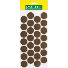 Resim Pasific Mobilya Keçesi Yuvarlak 28 mm Kahverengi 