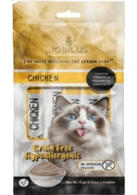 Resim Nobılus Tavuklu Kedi Krema Ödülü 5x15g 