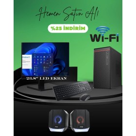 Resim Dagmor 400W BN2015081 H110 Anakart Intel I5 6 8gb Ddr4 120GB SSD 23.8' Monitör Wifi Full Set 