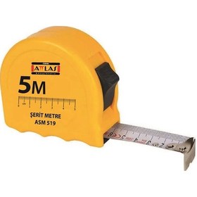 Resim Attlas Asm 519 5mx19mm Şerit Metre 