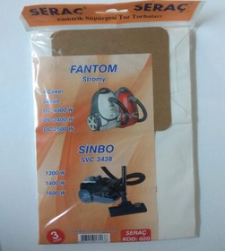 Resim Bez Süpürge Torbası Fantom-Sinbo ASN-SPR-020 