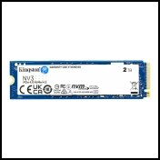Resim Kıngston SNV3S/2000G, Nv3, 2tb, 6000/5000, Gen4, Nvme Pcıe M.2 2280, SSD 