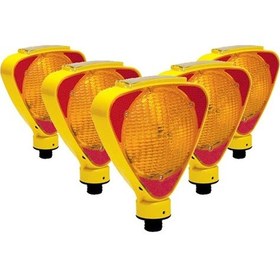 Resim İleri Trafik Solar Flaşörlü Ledli Lamba Sarı Set 5'li 534231210 