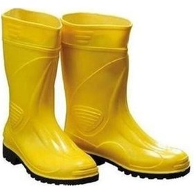 Resim Ulaş Çizme Sarı Kısa Konç No:42 