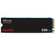 Resim SanDisk SSD PLUS 500GB 2400MB-1500MB/s M.2 PCIe Gen 3.0 NVMe SSD SDSSDA3N-500G-G26 