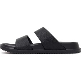 Resim Derimod Erkek Siyah Terlik 26SFD6957PU 