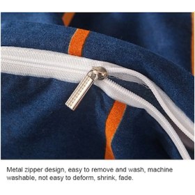 Resim Aslan Çift Kişilik Nevresim Takımı Pamuk Saten 240 260 Cm Altın Sarısı 