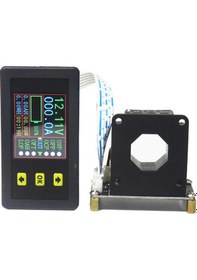 Resim Suntek 100a-500a Lcd Dijital Güç Kwh Watt Metre Volt Amp 
